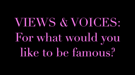 Views & Voices: Fame