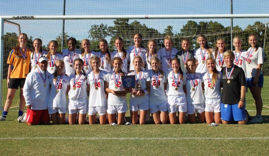Lady Patriots Soccer Team are Back to Back Champions
