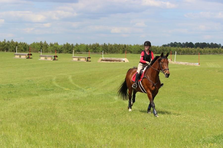 Equestrian Team Rides for the First Time