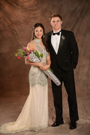 (photo courtesy of Mr. Hubert Worley) Most Handsome and Most Beautiful  Jake Mangum and Madeline Parker