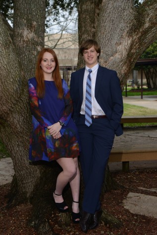 Most Charming:  Peyton Parker and Millie Waller  (photo courtesy of Mr. Hubert Worley)