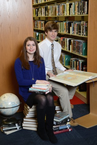 Most Intellectual: Thaddeus Cochrane and Sarah Kennedy Duncan  (photo courtesy of Mr. Hubert Worley)