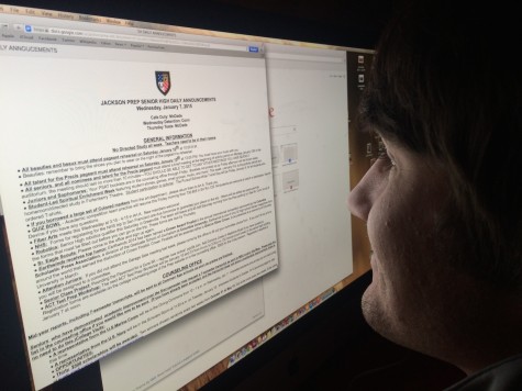 Daily Announcements Go Paperless