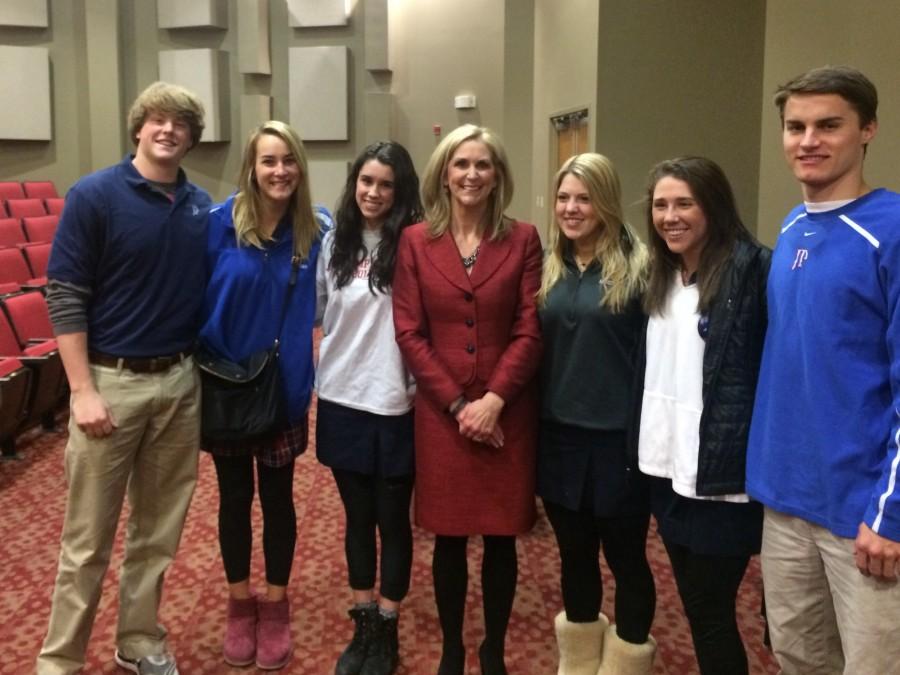 State Treasurer Lynn Fitch Speaks to Students