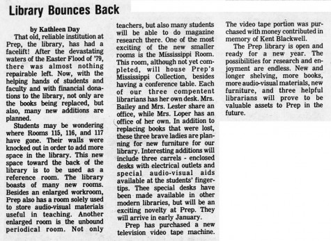FROM THE ARCHIVES: Vol. X (Nov. 1979) – “Library Bounces Back”