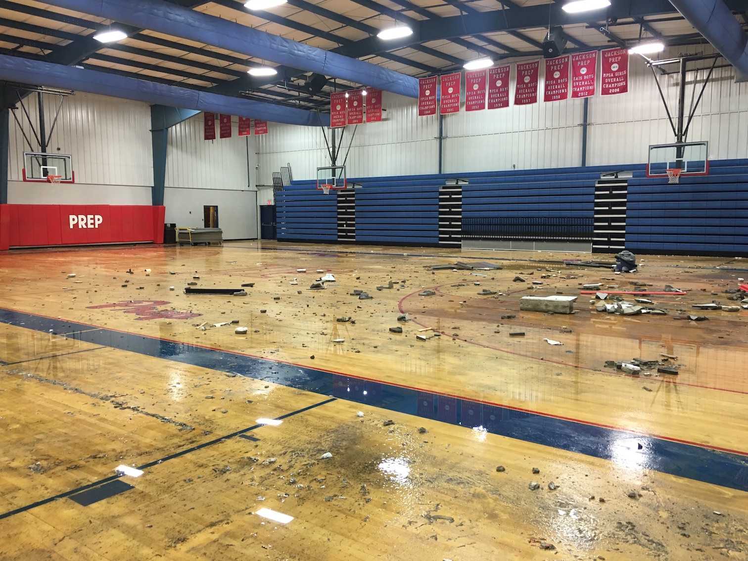 Centre Gym Hit By Water After Roof Collapse – The Sentry