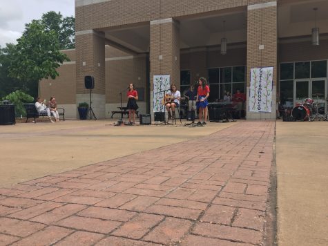 The Harmons performing "Big Yellow Taxi"