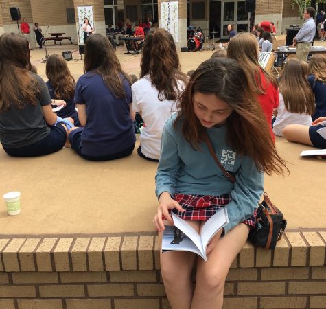 Each year, Students anticipate the release of the award winning Earthwinds literary and art journal.