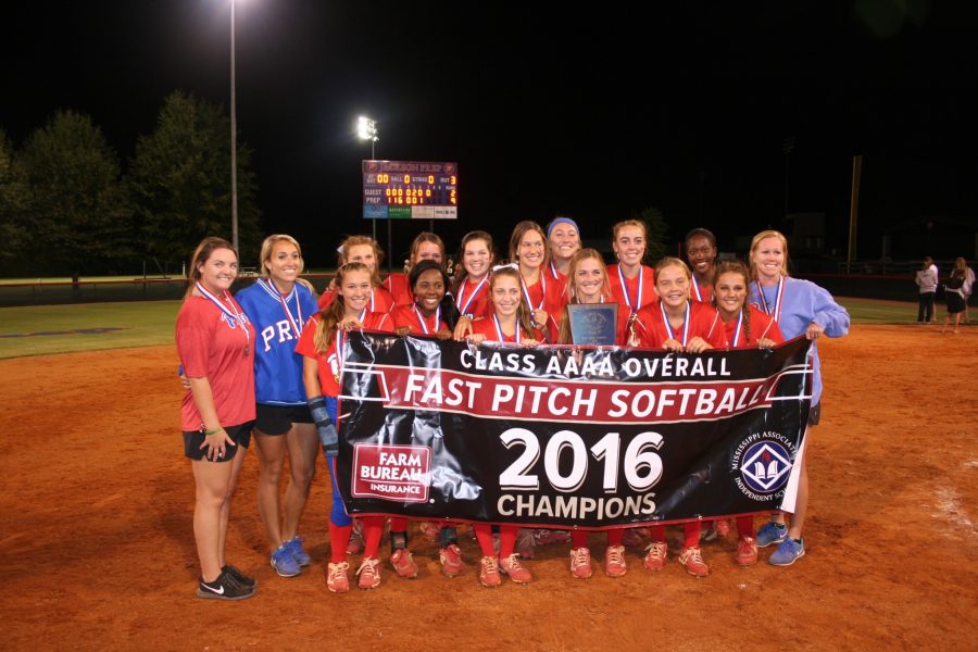 Softball team wins championship