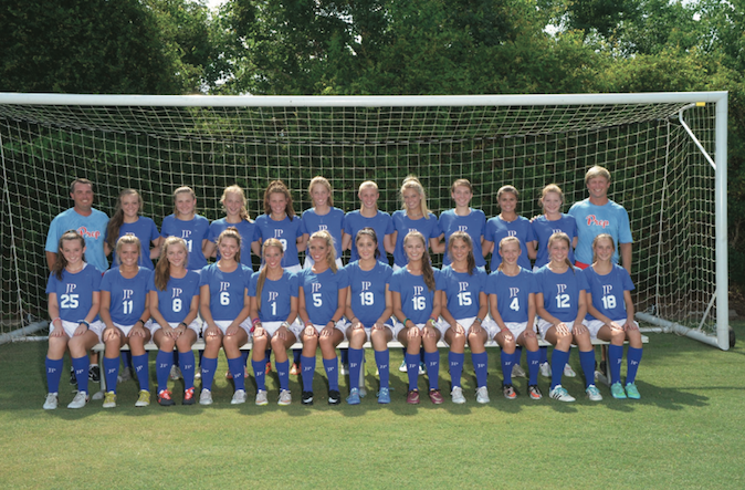 Girls' soccer team finishes 2nd overall