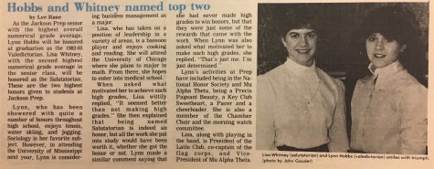 FROM THE ARCHIVES (Vol. XIII, No. 6 – May 17, 1983): “Hobbs and Whitney named top two”