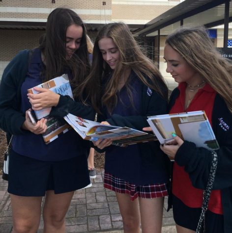 Newly distributed yearbook “A Work of Art”