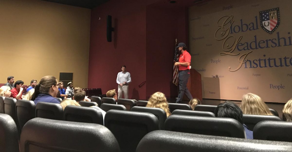 Former Navy SEAL inspires students to live the Team Life