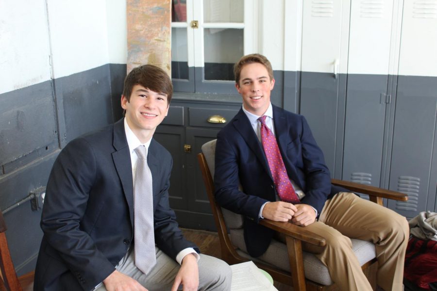 Shark Tank participants Morgan Williams and Parker Daily 