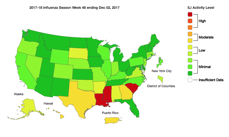 Mississippi experiencing rough flu season