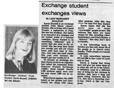 FROM THE ARCHIVES (Nov. 14, 1980): “Exchange student exchanges views”