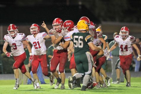 Patriots stampede through Greenwood 41-0