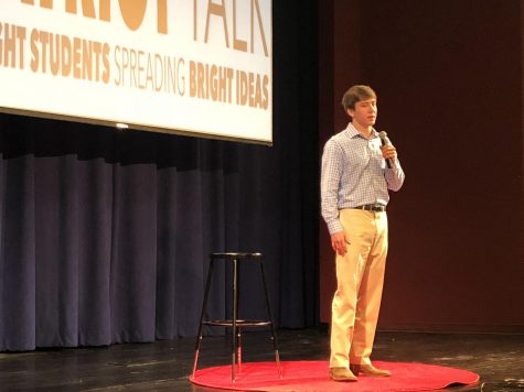 Students share bright ideas at Patriot Talks