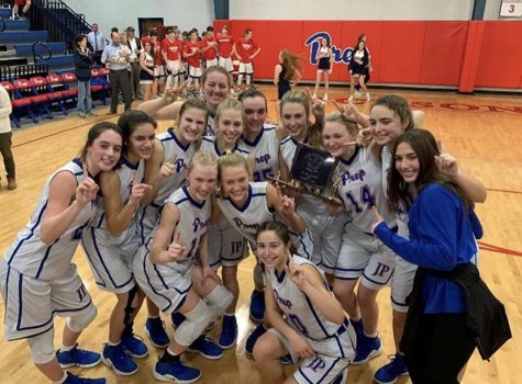 Junior High Girls Basketball takes home the title