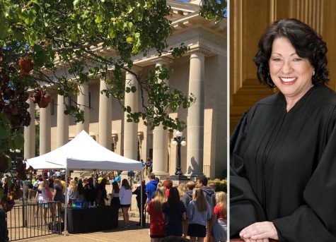 Justice Sonia Sotomayor speaks to students