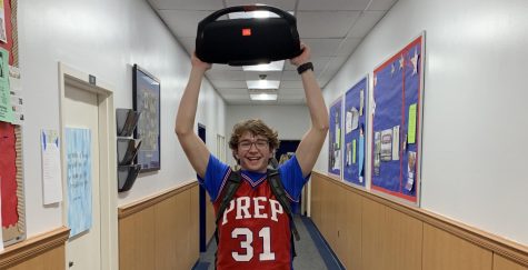 Who’s playing those hallway tunes? It’s your Patriot Man