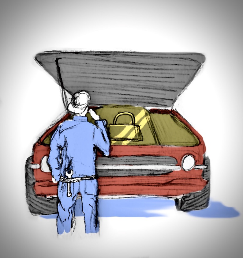 Who should be allowed to work on this car? Graphic by Alex Roberson