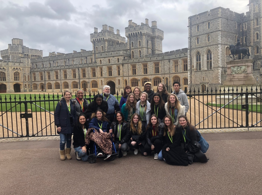Students spend spring break in England and Scotland