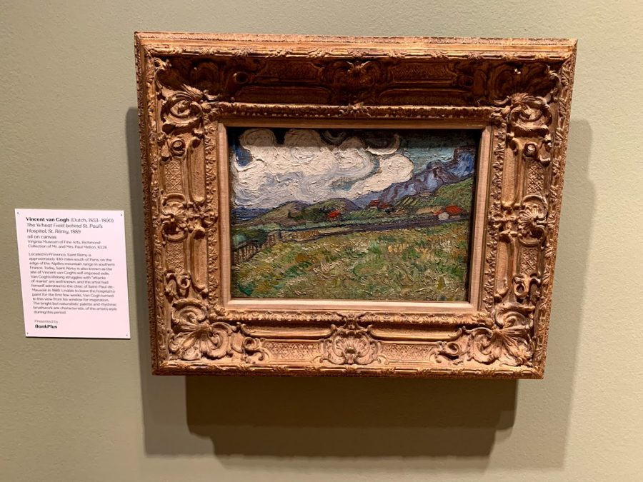 The Wheat Field behind St. Pauls Hospital, by St. Rémy by Vincent van Gough (1889)
oil on canvas