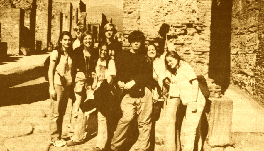 FROM THE ARCHIVES (Vol. XXVIII, No. 5 - April 1998): "Prep Latin buffs invade ancient Italy"