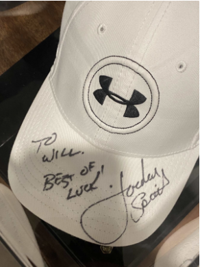 WHO'S YOUR HERO: Will Burnham respects pro golfer Jordan Spieth