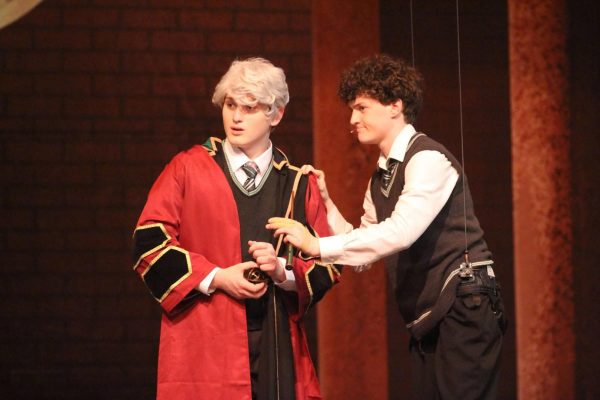 Scorpio Malfoy (Edward Coco) and Albus Potter (Briggs White). Photo courtesy of Catherine Faulk