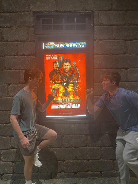 Cameron Clune (left) and Parker Ingram (right) believe they can survive The Running Man
